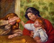 Pierre-Auguste Renoir Gabrielle, Jean und ein Madchen Spain oil painting artist